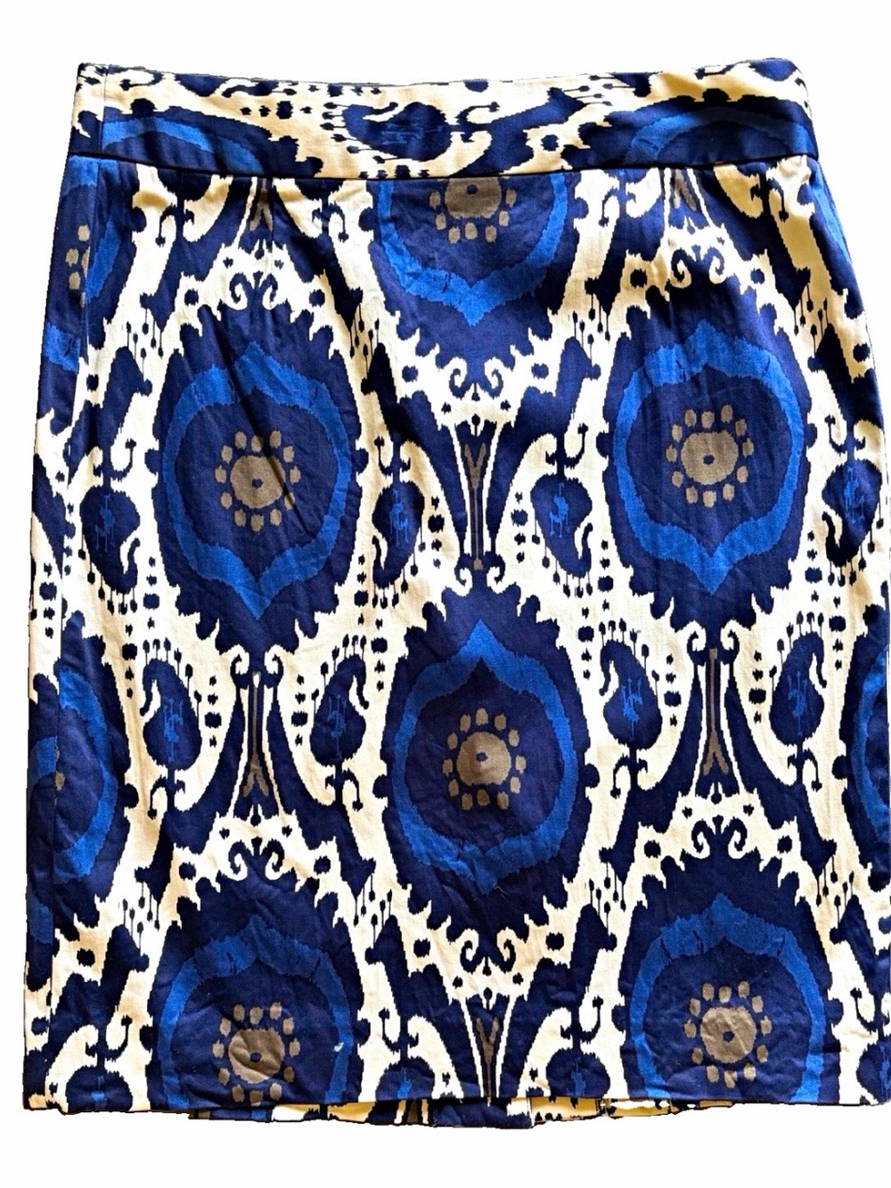 J Crew Patterned Pencil Skirt